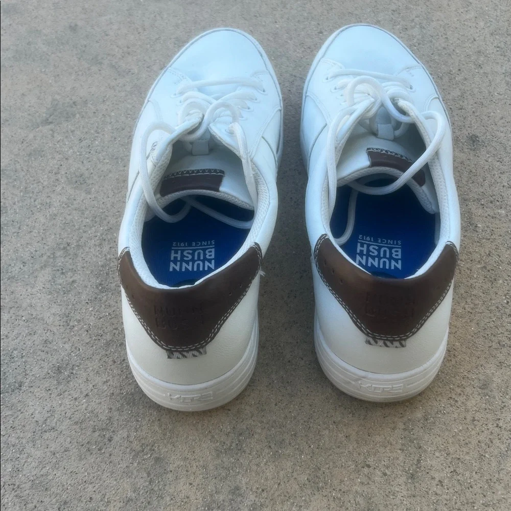 NUNN BUSH Kore City Walk Lace up Men's White Sneakers Size 10